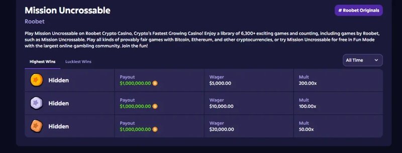 Esplora la Missione Uncrossable, un Nuovo Gioco di Roulette Online in Italia