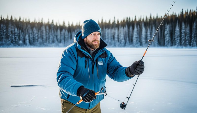 Canada - ice fishing game
